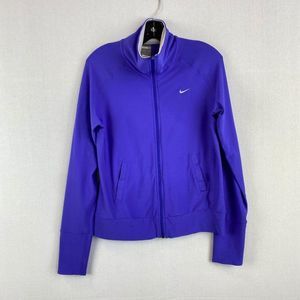 NIKE Purple Zip Jacket